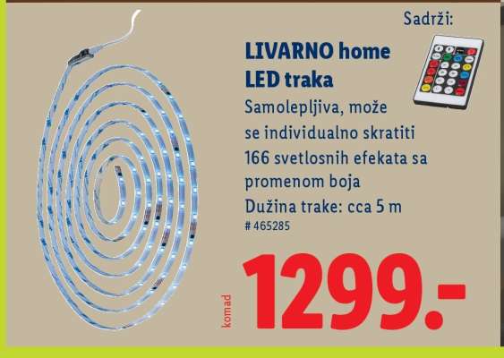 LIVARNO home LED traka