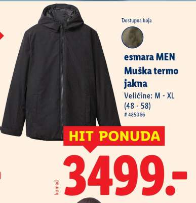 Muška termo jakna