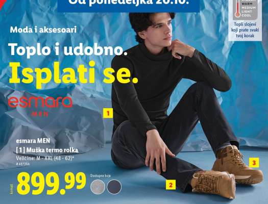 Muška termo rolka