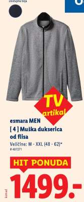 Muška dukserica od flisa