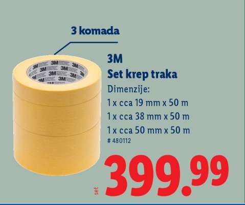 3M Set krep traka