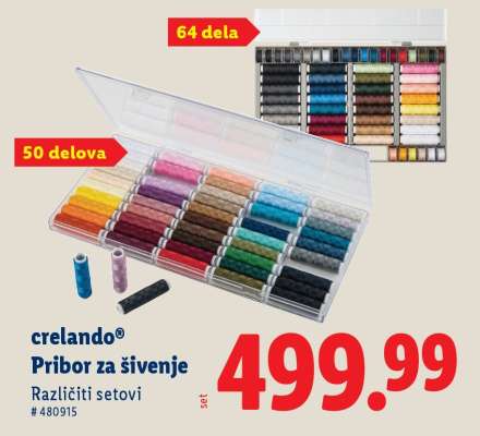 crelando® Pribor za šivenje