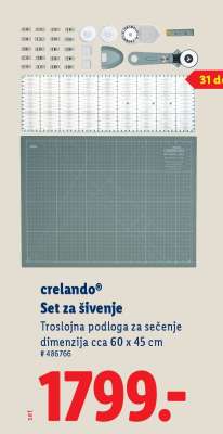 Crelando® Set za šivenje