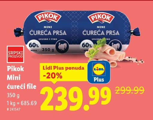 Pikok Mini ćureći file