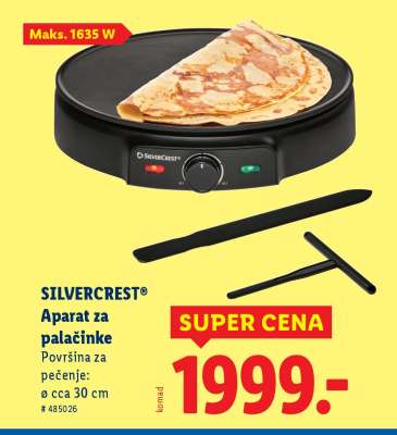 SILVERCREST Aparat za palačinke