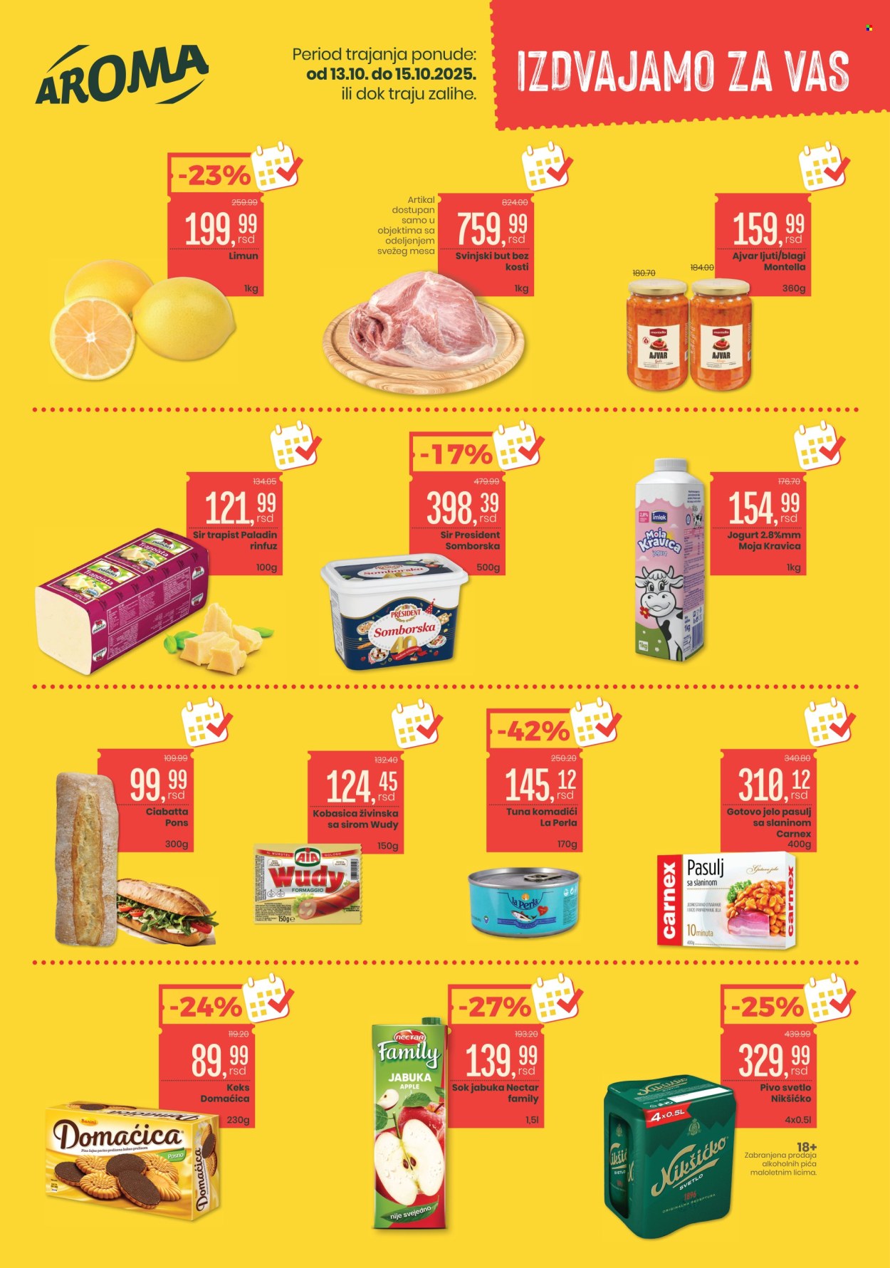 Aroma Market katalog - 13.10.2025 - 15.10.2025. Stranica 1