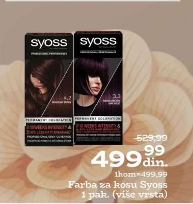Farba za kosu Syoss