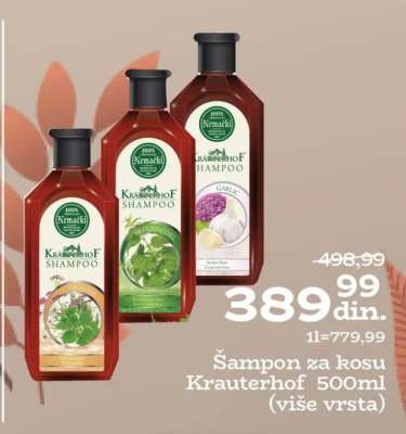Šampon za kosu Krauterhof 500ml