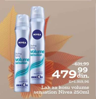Lak za kosu volume sensation Nivea 250ml