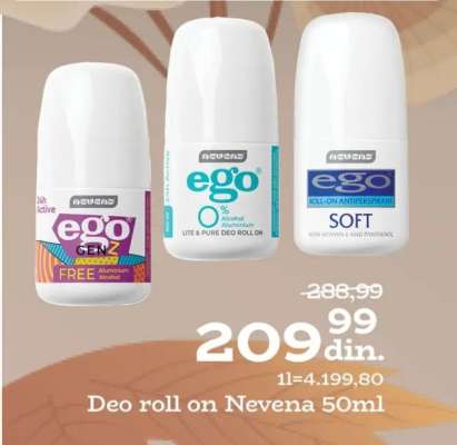 Deo roll on Nevena 50ml