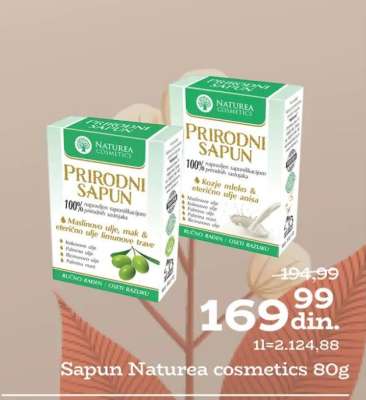 Sapun Naturea cosmetics 80g