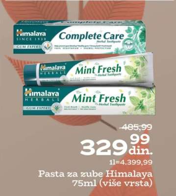 Pasta za zube Himalaya