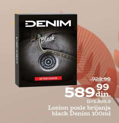 DENIM Black After Shave