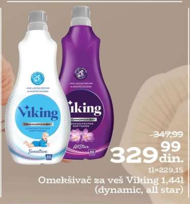 Omekšivač za veš Viking 1,44l