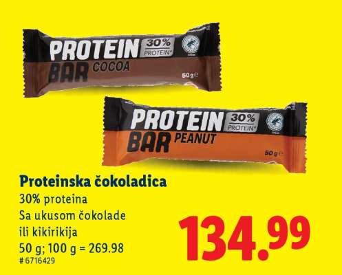 Proteinska čokoladica