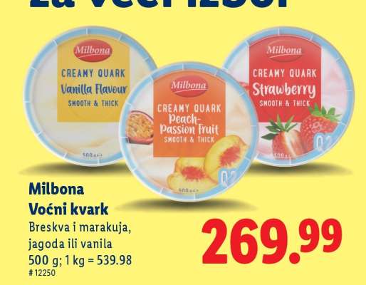 Milbona Voćni kvark
