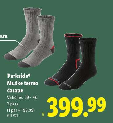 Parkside® Muške termo čarape
