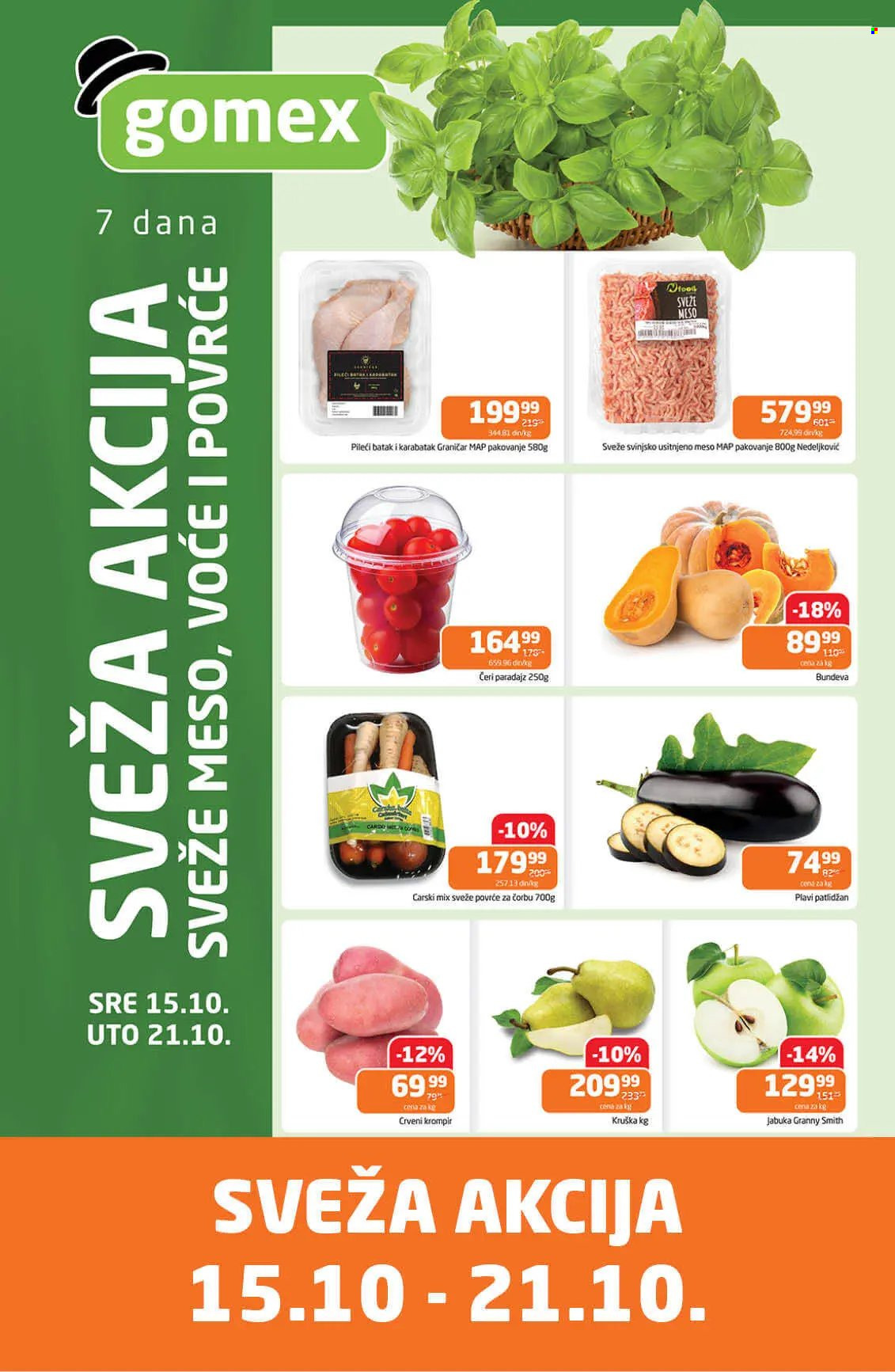 Gomex katalog - 15.10.2025 - 21.10.2025. Stranica 1