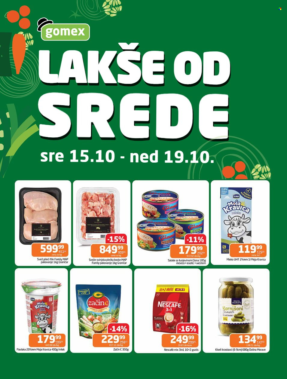 Gomex katalog - 15.10.2025 - 19.10.2025. Stranica 1