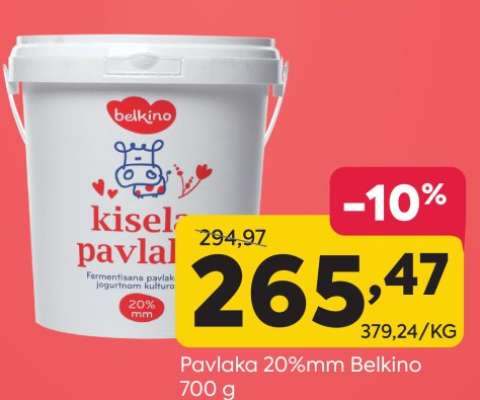 Pavlaka 20%mm Belkino