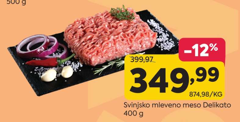 Svinjsko mleveno meso Delikato