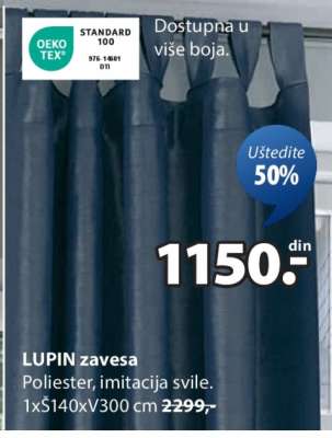 LUPIN ZAVESA