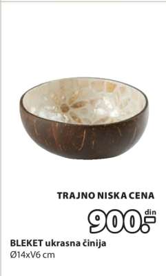 BLEKET ukrasna činija