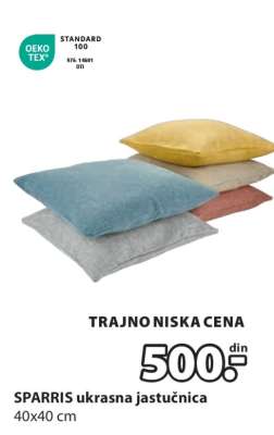 SPARRIS UKRASNA JASTUČNICA