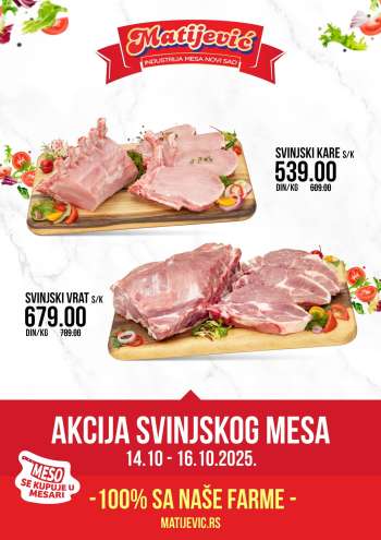 Matijević katalog - 14.10.2025 - 16.10.2025.