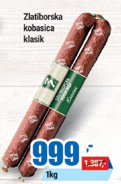 Zlatiborska kobasica klasik