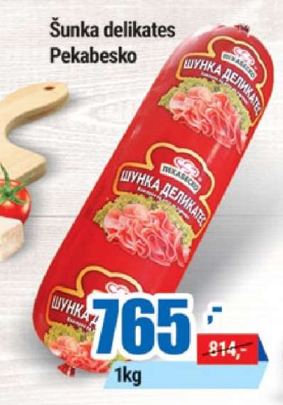 Šunka delikates Pekabesko