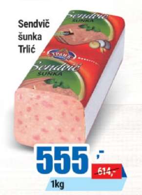 Sendvič šunka Trlič