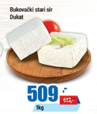 Bukovački stari sir Dukat