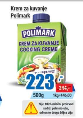 Krem za kuvanje Polimark ,