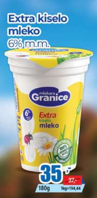 Extra kiselo mleko