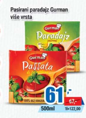 Pasirani paradajz Gurman