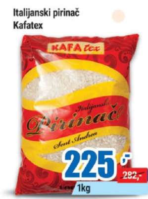 Italijanski pirinač Kafatex