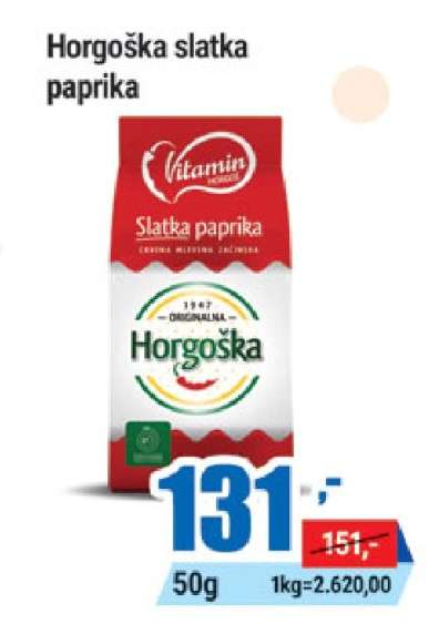 HORGOŠKA SLATKA PAPRIKA
