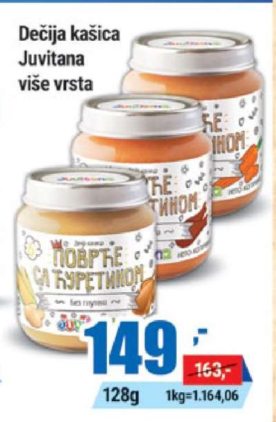 Dečija kašica Juvitana