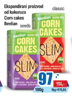 Corn cakes Benlian