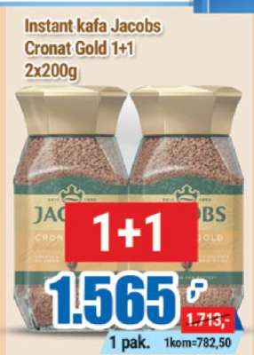 Instant kafa Jacobs Cronat Gold 1+1