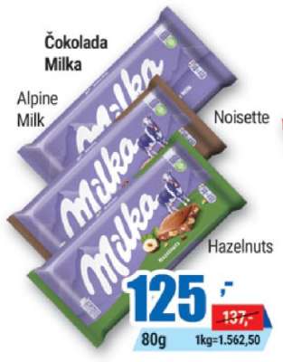 Čokolada Milka