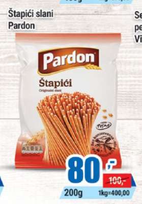 Štapići slani Pardon