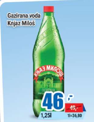 Gazirana voda Knjaz Miloš