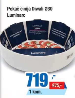 Pekač činija Diwali Ø30 Luminarc