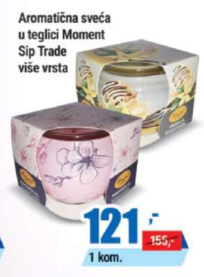 Aromatična sveća u teglici Moment