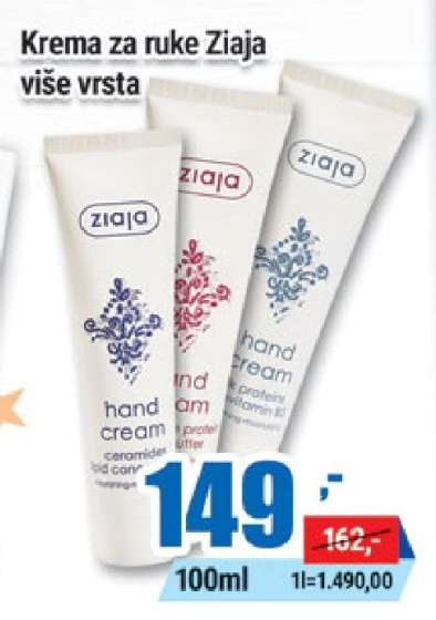 Krema za ruke Ziaja