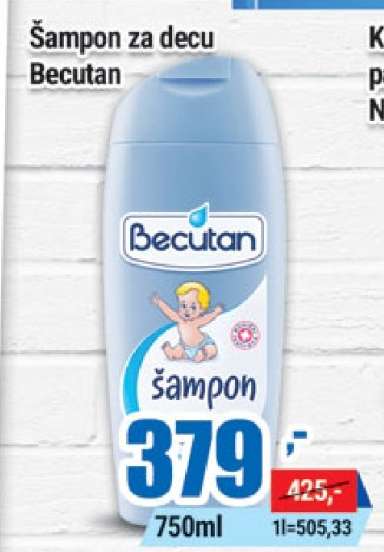 Šampon za decu Becutan