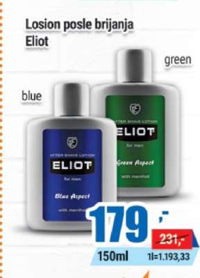 Losion posle brijanja Eliot