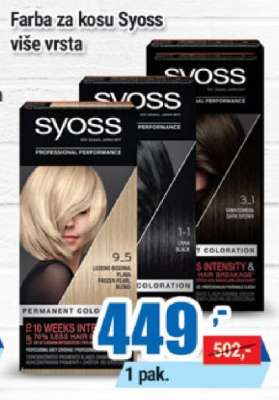 Farba za kosu Syoss
